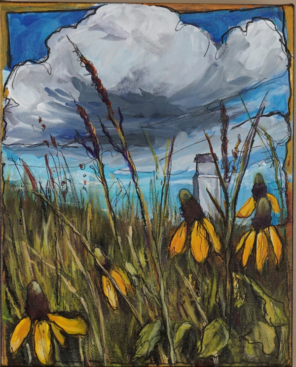 Prairie Susans by Diane Larouche Ellard