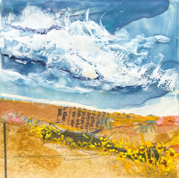 Susans and Sky by Diane Larouche Ellard