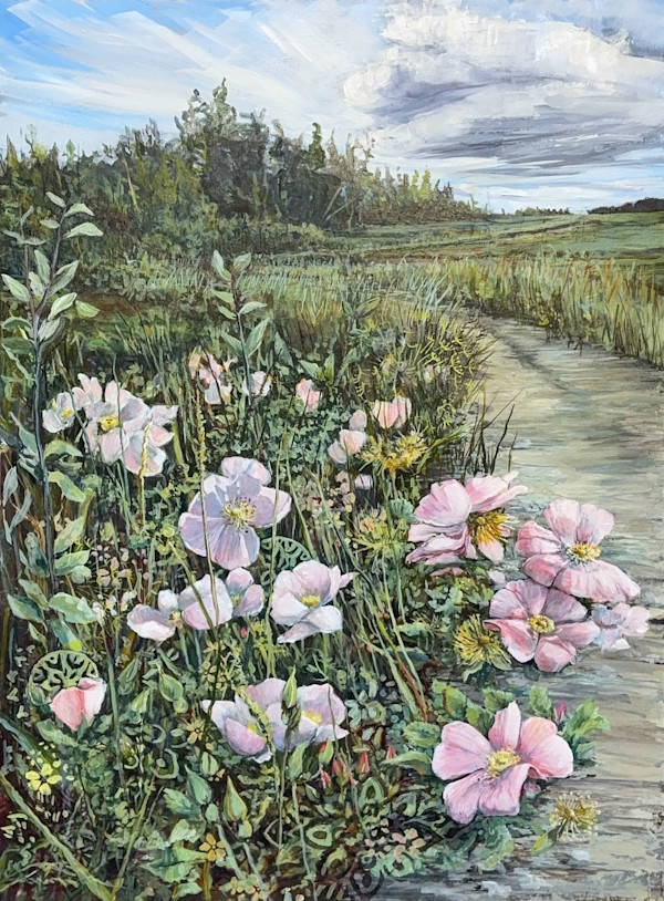 Wild Flowers by Diane Larouche Ellard, Image 1.