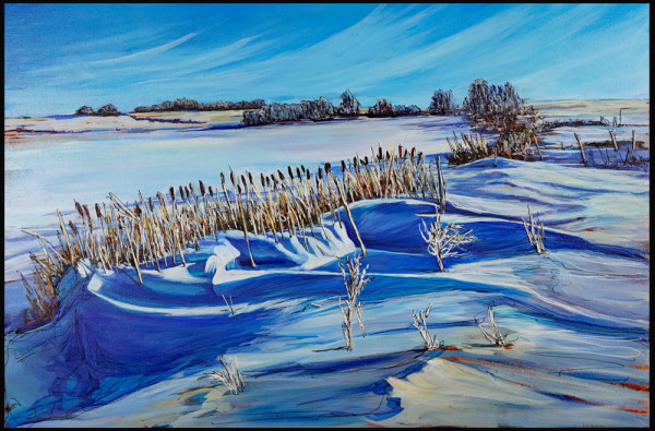 Winter Blues by Diane Larouche Ellard