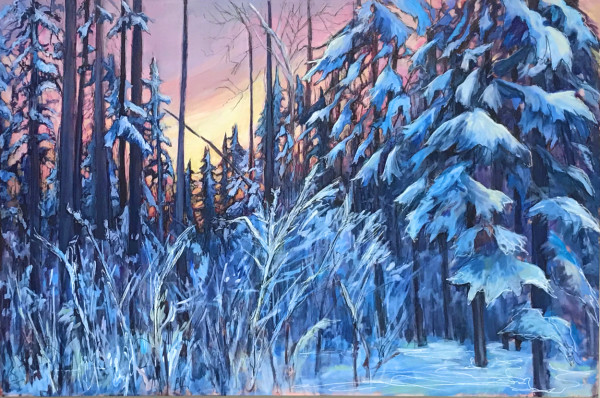 Winter's Glow by Diane Larouche Ellard