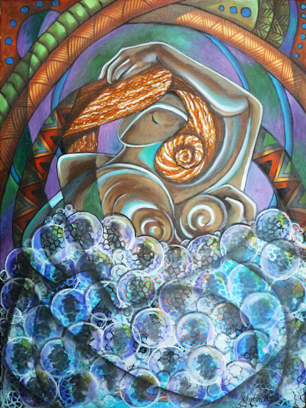 Bubbles by Marcella Hayes Muhammad
