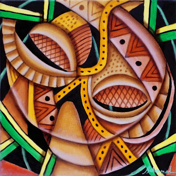 Maruvian Celebration of Joy Mask by Marcella Hayes Muhammad