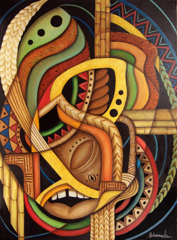 Maruvian Harvest Mask by Marcella Hayes Muhammad