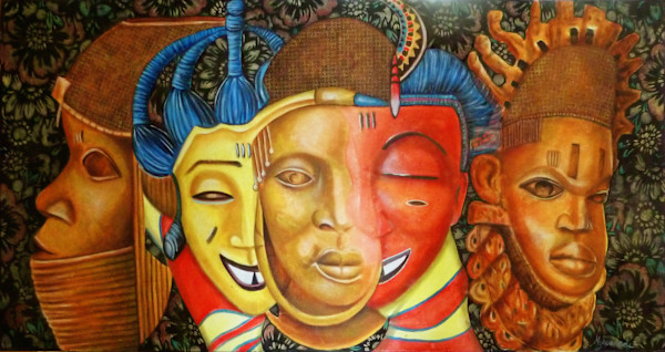 Maruvian Queen Ida by Marcella Hayes Muhammad, Image 1.