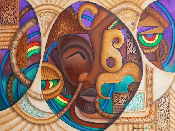 Namaste by Marcella Hayes Muhammad