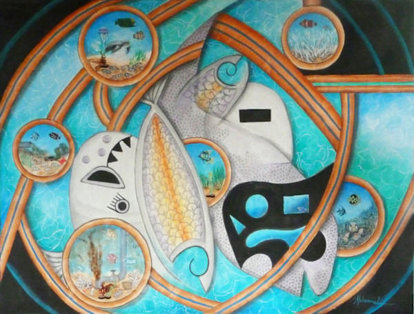 Ocean Spirit by Marcella Hayes Muhammad, Image 1.