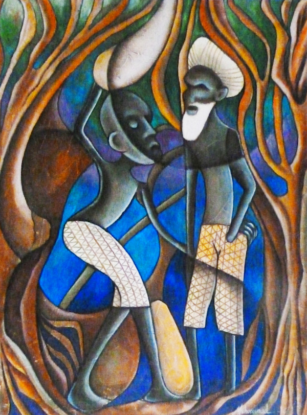 Wisdom Meets Youth by Marcella Hayes Muhammad
