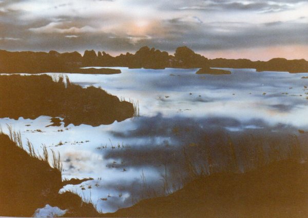 Sunset at the Lake by Carol Zirkle