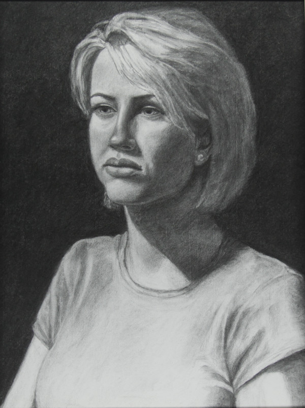 Portrait in Charcoal by Carol Zirkle