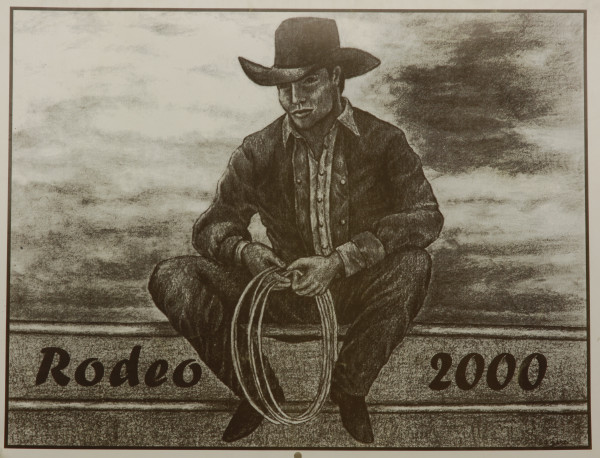 2000 Cowboy Calendar - Cover by Carol Zirkle
