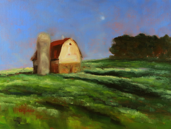 Barn on a Hill by Carol Zirkle