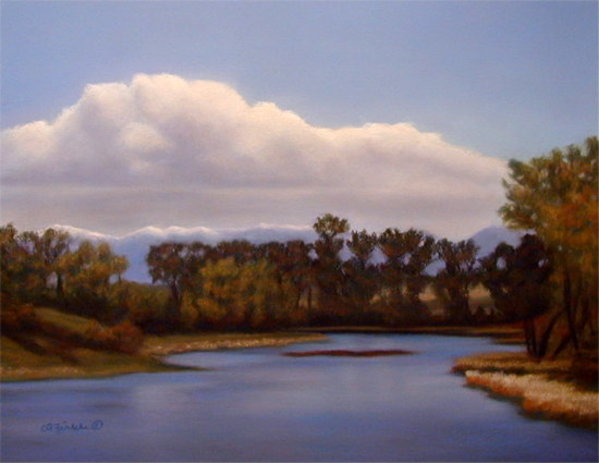 Jefferson River I by Carol Zirkle