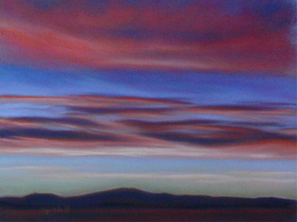 Orange Ripple by Carol Zirkle