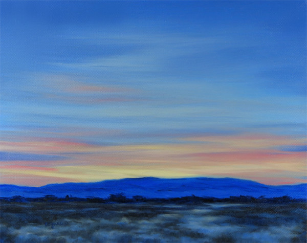 Sunrise Blue by Carol Zirkle