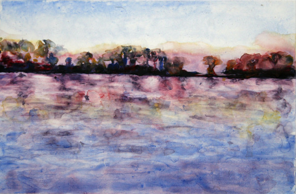 Apalachicola River - Sunset by Elisha 