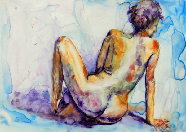 Blue Nude by Elisha 