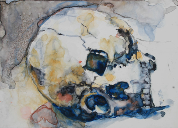Gothic Skull by Elisha 