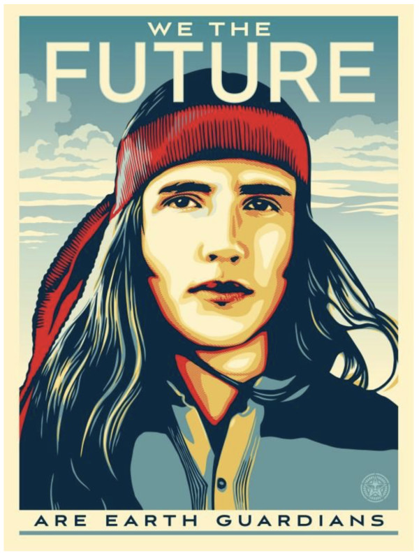 We The Future - Are Earth Guardians by Shepard  Fairey
