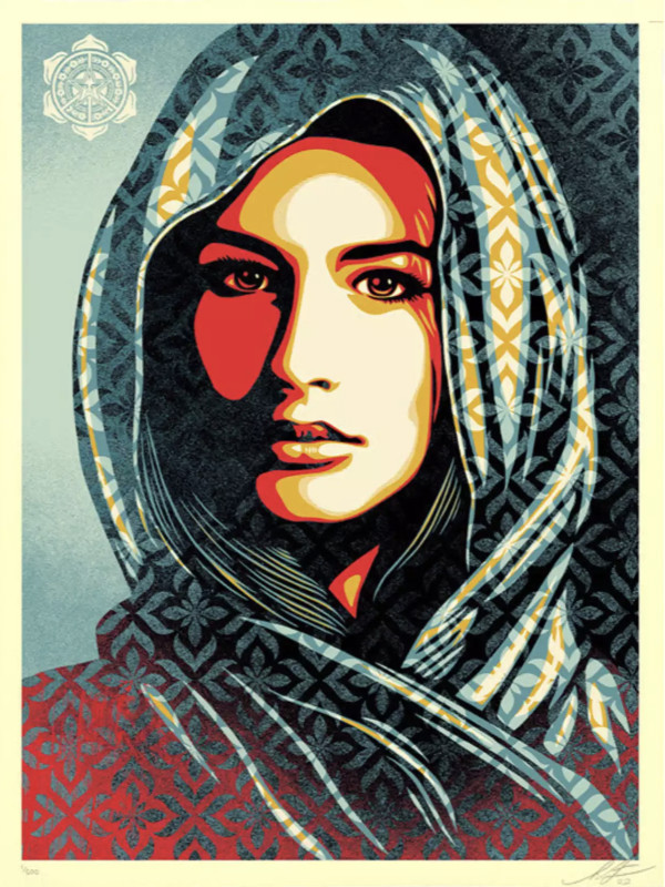 Universal Dignity by Shepard  Fairey