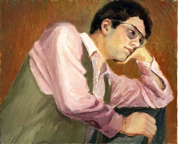 Man with Pink Shirt by Pat Ralph