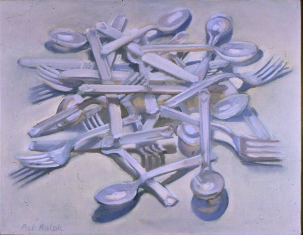 Plastic Knives, Forks and Spoons by Pat Ralph