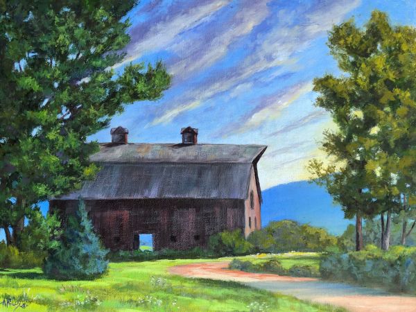 Blasdel Barn by Annie McCoy