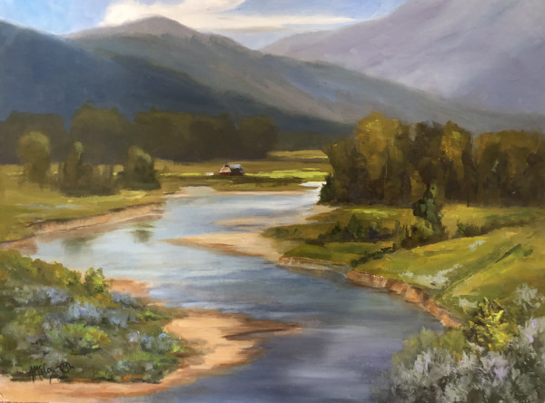 Buffalo Creek at Moran Junction by Annie McCoy