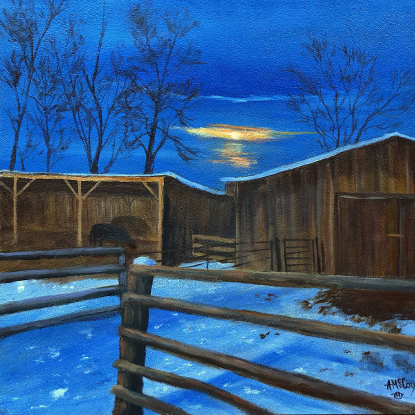 Cold Blue NIght by Annie McCoy