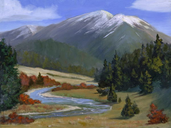 Meandering of Taylor Fork by Annie McCoy, Image 1.