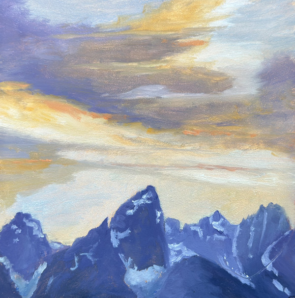Purple Mountain Majesty 5x5 by Annie McCoy