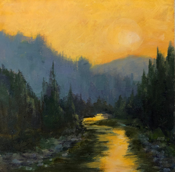 Rock Creek Sunset by Annie McCoy