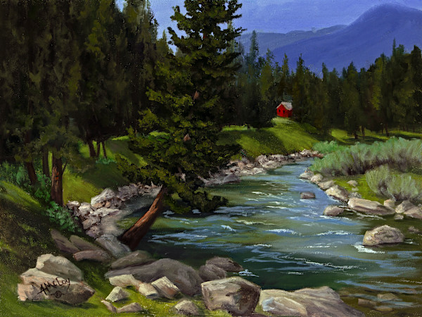 South Fork Cabin by Annie McCoy