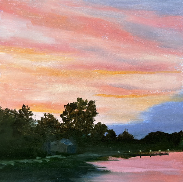 Sunset Over the Bay by Annie McCoy