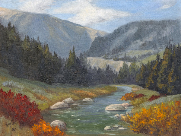 Taylor Creek Meander by Annie McCoy