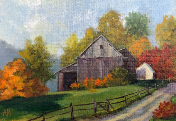The Barn on the Hill by Annie McCoy