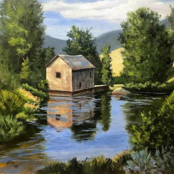 Boathouse at Jardine by Annie McCoy