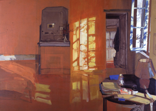 Orange room by Daniel Kohn