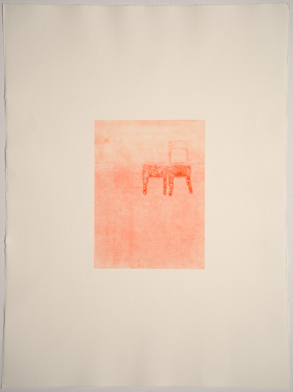 Untitled Monoprint - 39 by Daniel Kohn