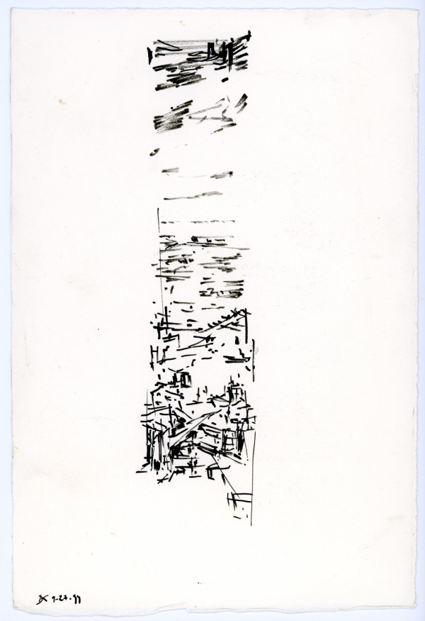 WTC Drawing 6 by Daniel Kohn