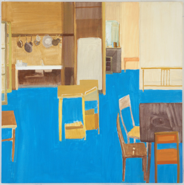 Variation on a blue Floor 1 by Daniel Kohn