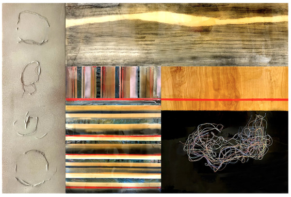 Parallel lines Never intersect, No. 1 by Connie Noyes