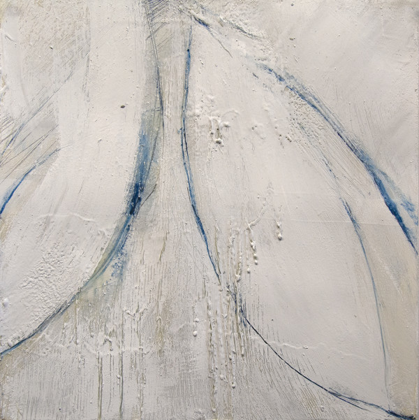 Blue Wax, No. 7 by Connie Noyes