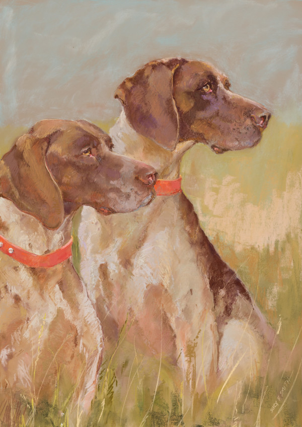 Shorthaired Pointers by Suzy Smith