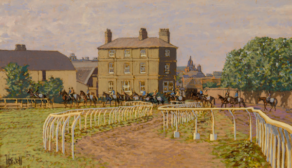 Newmarket Triptych by Peter Howell