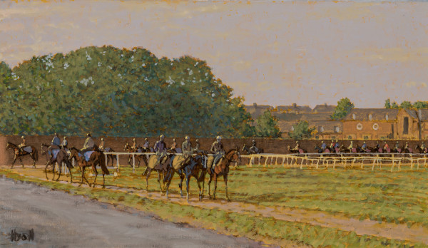 Newmarket Triptych (3 of 3) by Peter Howell