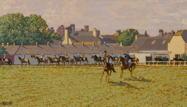Newmarket Triptych (2 of 3) by Peter Howell