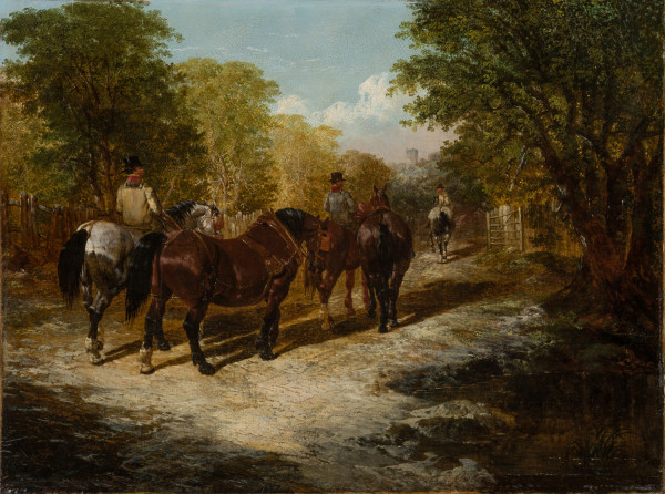 Country Gentlemen Going Out by John Frederick Herring, Jr.