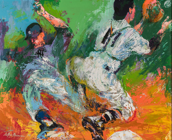 Mantle at Home by LeRoy Neiman