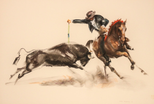 Bullfight by John R. Skeaping